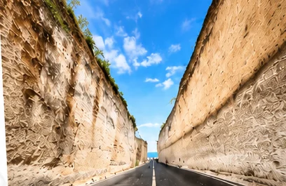 巴厘岛 Tanah Barak 天然石灰岩峡谷公路 — 网红打卡地